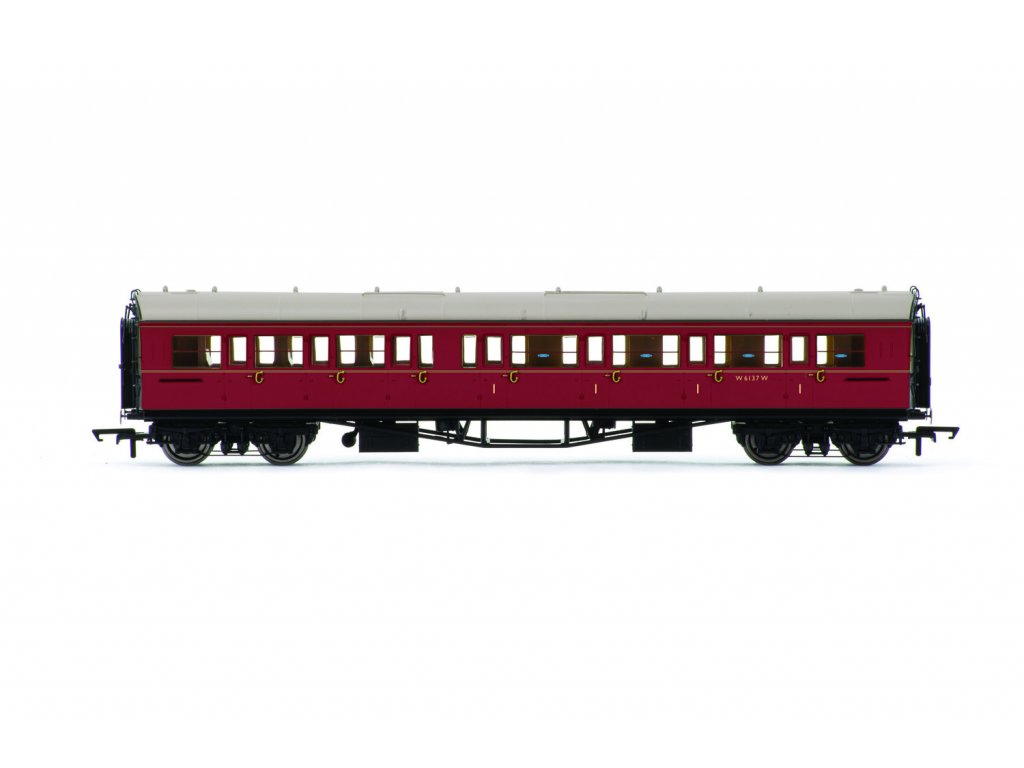BR Collett Coach Corridor Composite RH, Maroon BR Collett Coach Corridor Composite RH, Maroon