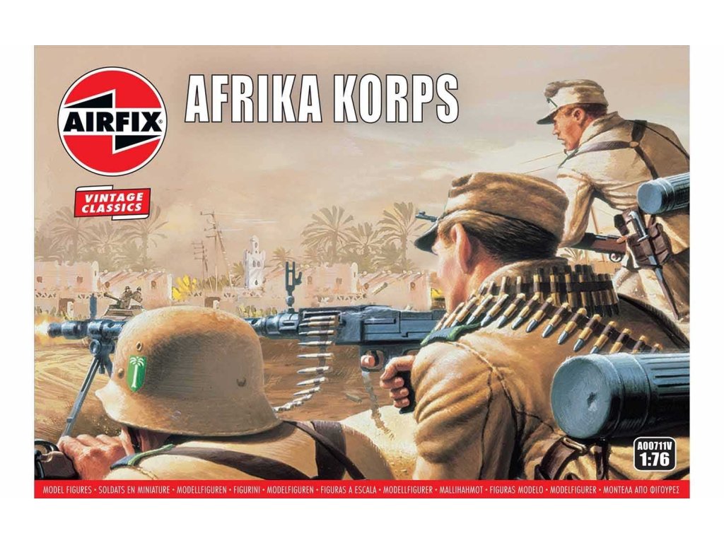Classic Kit VINTAGE figurky A00711V - Afrika Korps (1:76)