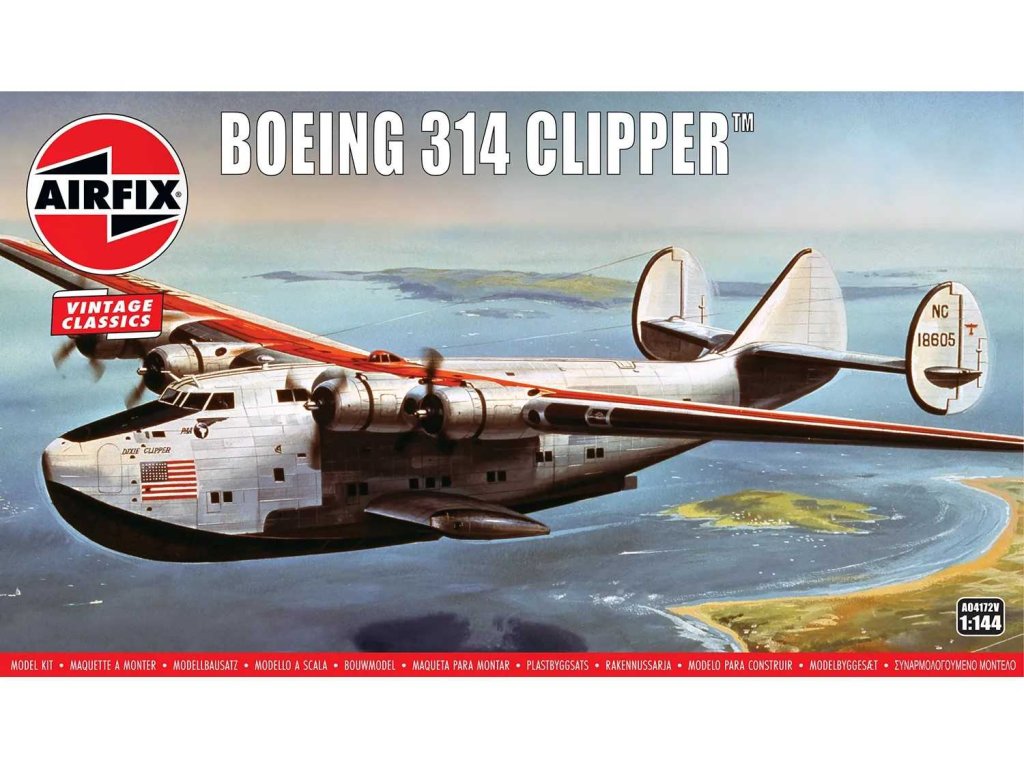Classic Kit VINTAGE letadlo A04172V Boeing 314 Clipper 1 144 a153955794 10374
