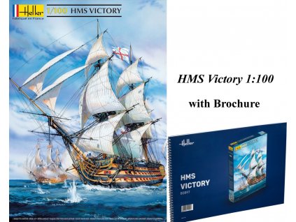 Heller HMS Victory 1:100, HiSModel - kit 01