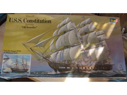 Revell USS Constitution 1:96, HiSModel 01