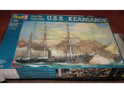 Revell USS Kearsarge 1:96, HiSModel 01