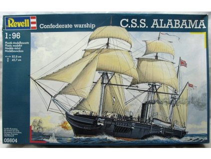 Revell CSS Alabama 1:96, HiSModel 01