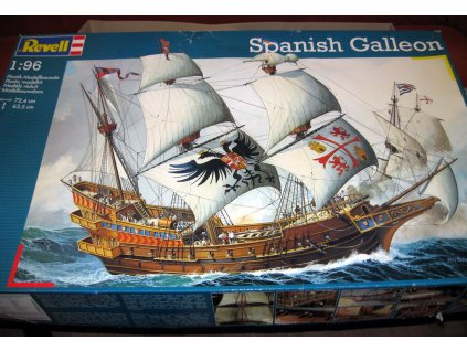 Revell Spanish Galleon 1:96, HiSModel 01