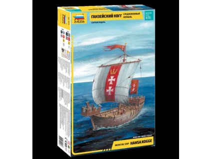 Zvezda Hanse Kogge 1:72, HiSModel 01