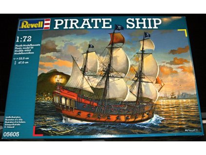 Revell Pirate ship 1:72, HiSModel 01
