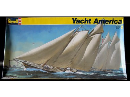 Revell Yacht America 1:56, HiSModel 01