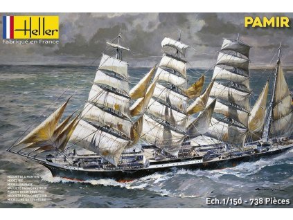 Heller Pamir 1:150, HiSModel - kit 01