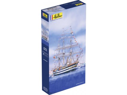 Heller Amerigo Vespucci 1:150, HiSModel - kit 01