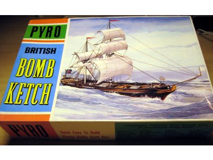 Pyro British Bomb Ketch 1:163, HiSModel 01