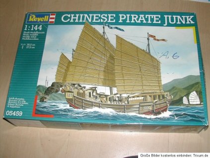 Revell Chinese Junk 1:144, HiSModel 01