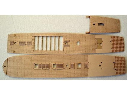 Heller HMS Victory 1:100 - HiSModel- wooden deck, dřevěná paluba 01