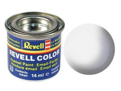Barva Revell emailová - 32105: matná bílá (white mat)