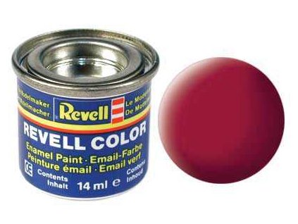 Barva Revell emailová - 32136: matná karmínová (carmine red mat)