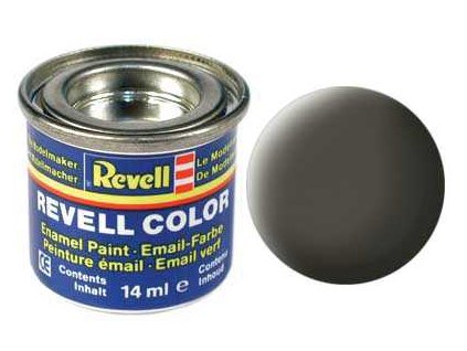 Barva Revell emailová - 32167: matná zelenavě šedá (greenish grey mat)