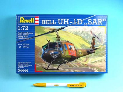 Plastic ModelKit vrtulník 04444 - Bell UH-1D "SAR" (1:72)
