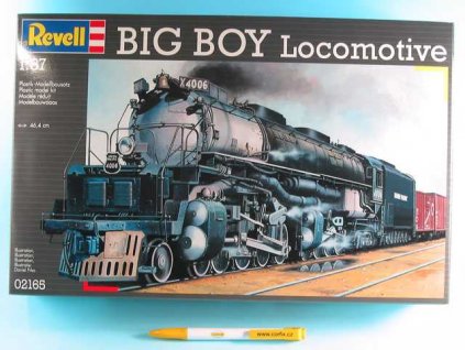 Plastic ModelKit lokomotiva 02165 - Big Boy Locomotive (1:87)