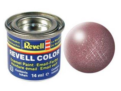 Barva Revell emailová - 32193: metalická měděná (copper metallic)