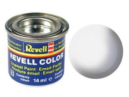 Barva Revell emailová - 32301: hedvábná bílá (white silk)