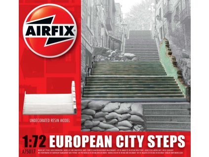 Classic Kit budova A75017 - European City Steps (1:72)