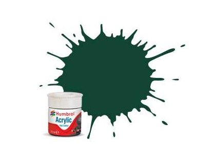 Humbrol barva akryl železniční AB2405 - No RC405 GWR/BR Green - Matt - 14ml