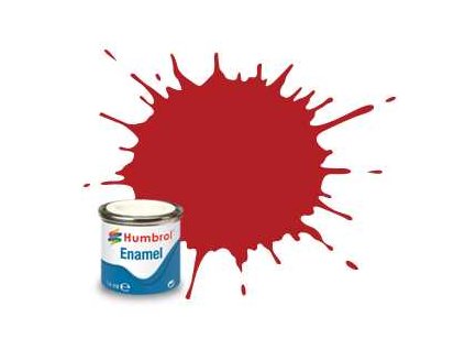 Humbrol barva email AA1660 - No 153 Insignia Red - Matt - 14ml