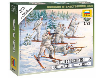 Wargames (WWII) figurky 6199 - Soviet Skiers (1:72)