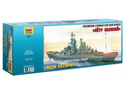 Model Kit loď 9017 - Russian Battlecruiser Pjotr Velikij (1:700)