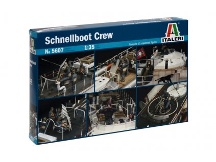 Model Kit figurky 5607 - SCHNELLBOOT CREW (1:35)