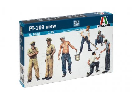 Model Kit figurky 5618 - PT 109 CREW (1:35)