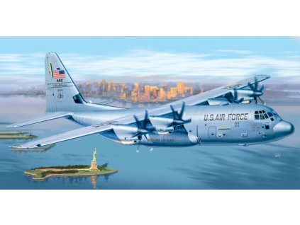 Model Kit letadlo PRM edice 1255 - C-130 J HERCULES (1:72)