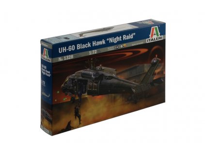 Model Kit vrtulník 1328 - UH-60/MH-60 BLACK HAWK "NIGHT RAID" (1:72)
