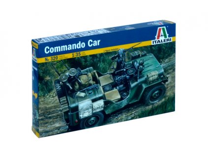 Model Kit military 0320 - COMMANDO CAR (1:35)