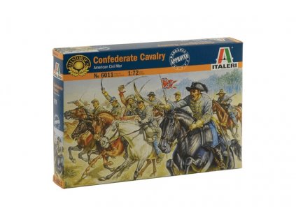 Model Kit figurky 6011 - CONFEDERATE CAVALRY (AMERICAN CIVIL WAR) (1:72)