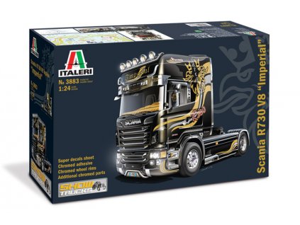 Model Kit truck 3883 - SCANIA R V8 TOPLINE " IMPERIAL" (1:24)