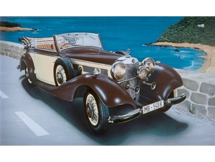 Model Kit auto 3701 - MERCEDES BENZ 540K (1:24)