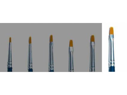 Brush Synthetic Flat - SINGLE PACK 52226 - plochý syntetický štětec (velikost 3)