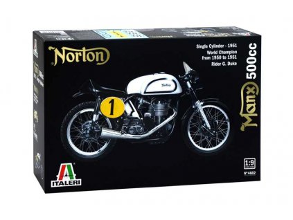 Model Kit motorka 4602 - NORTON MANX 500cc 1951 (1:9)