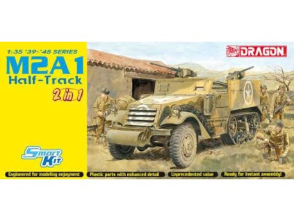 Model Kit military 6329 - M2 HALF-TRACK (2 IN 1) (SMART KIT) (1:35)