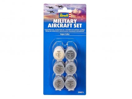 Sada barev Aqua Color 39071 - Military Aircraft Set (6 x 5ml)