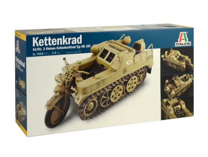 Model Kit military 7404 - HK 101 KETTENKRAD (1:9)