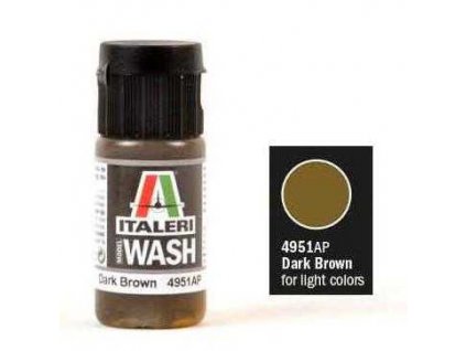 Italeri wash akryl 4951AP - Dark brown 20ml