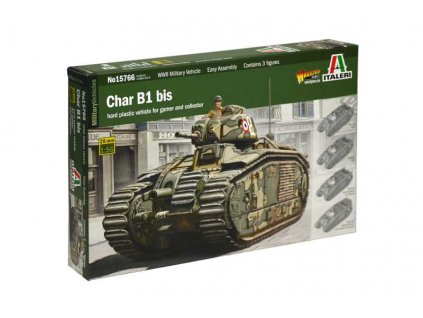 Wargames tank 15766 - CHAR B1 BIS (1:56)