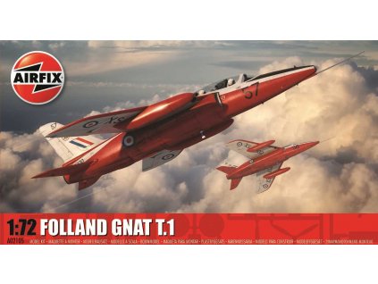 Classic Kit letadlo A02105 - Folland Gnat T.1 (1:72)