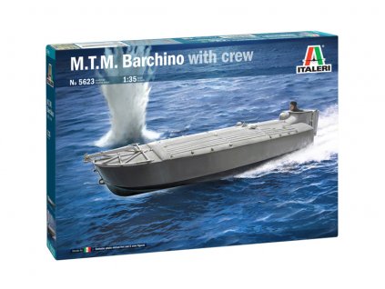 Model Kit loď 5623 - M.T.M. "Barchino" with crew (1:35)