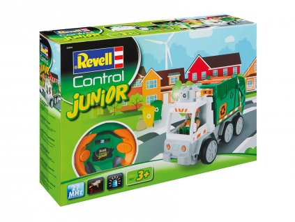 Autíčko REVELL 23015 JUNIOR - Garbage Truck - 27MHz