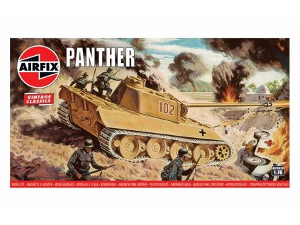 Classic Kit VINTAGE tank A01302V - Panther (1:76)