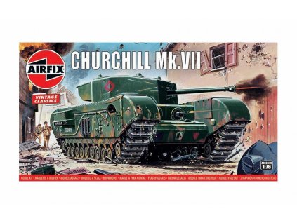 Classic Kit VINTAGE tank A01304V - Churchill Mk.VII (1:76)