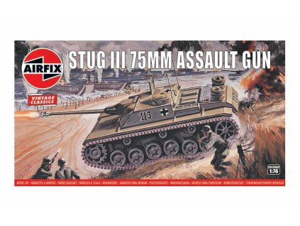 Classic Kit VINTAGE military A01306V - Stug III 75mm Assault Gun (1:76)