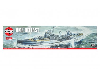Classic Kit VINTAGE loď A04212V - HMS Belfast (1:600)